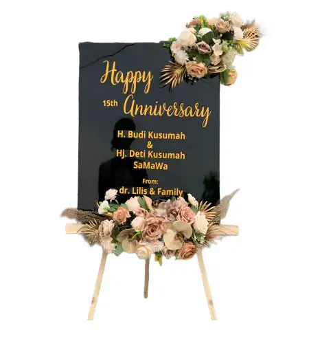 Papan Bunga Akrilik Balerante