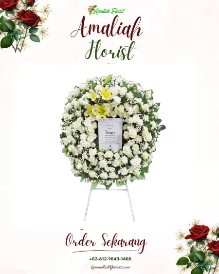 Krans Bunga Duka Balerante