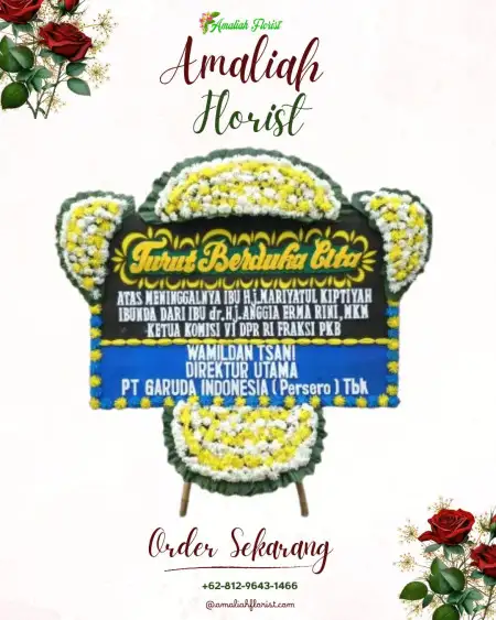 Papan Bunga Duka Balerante